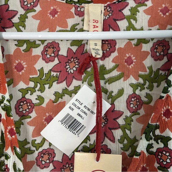 Nwt Raga enchanted forest mini boho wrap dress size small Women’s Floral Boho - Picture 4 of 9